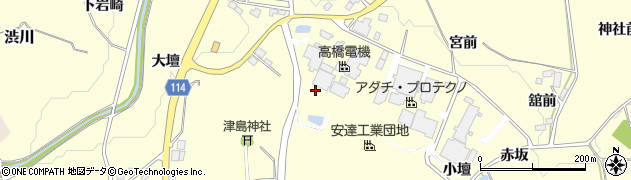 福島県二本松市渋川十文字34周辺の地図