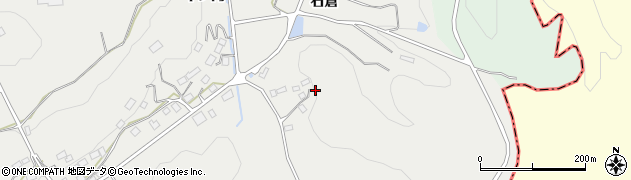 福島県二本松市小沢石倉周辺の地図