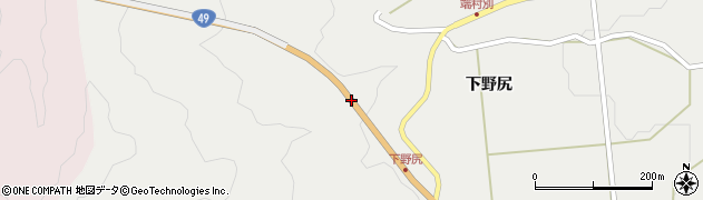 福島県西会津町（耶麻郡）群岡（経塚甲）周辺の地図