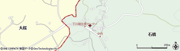 福島県二本松市下川崎大中地66周辺の地図