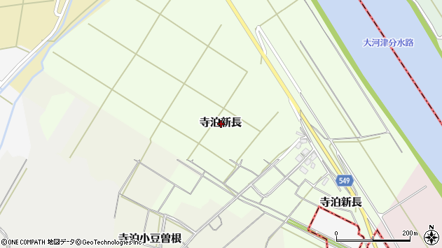 〒959-0163 新潟県長岡市寺泊新長の地図