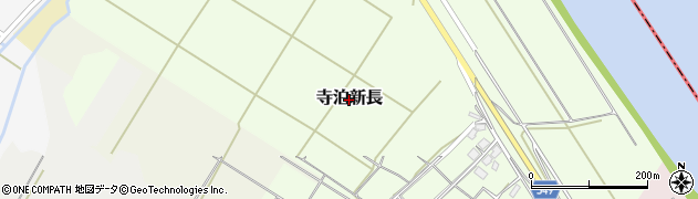 新潟県長岡市寺泊新長周辺の地図