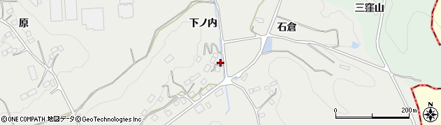 福島県二本松市小沢下ノ内112周辺の地図