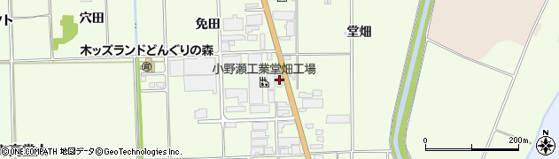 福島県喜多方市豊川町高堂太免田1231周辺の地図