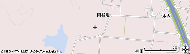 福島県南相馬市原町区押釜（岡谷地）周辺の地図