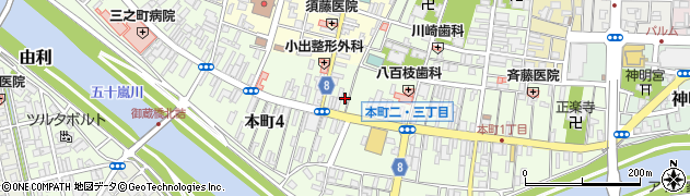 有限会社アフラック募集代理店山田ライフ周辺の地図