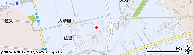 福島県南相馬市原町区大木戸東方205周辺の地図
