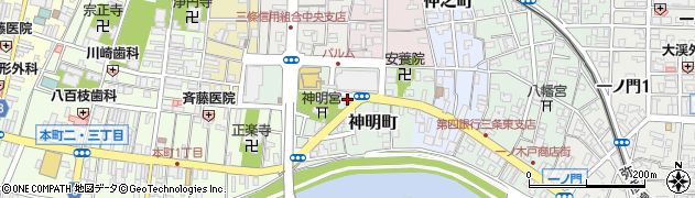 シェアスペース＆ライブラリー　燕三条トライク周辺の地図