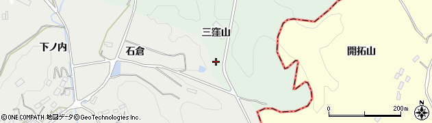 福島県二本松市下川崎三窪山7周辺の地図