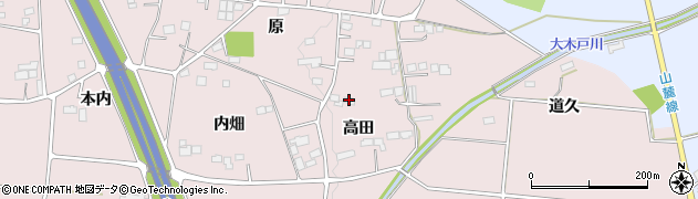 福島県南相馬市原町区押釜原140周辺の地図