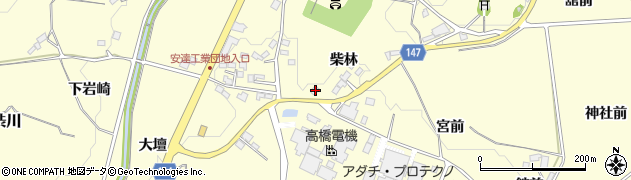 福島県二本松市渋川柴林20周辺の地図