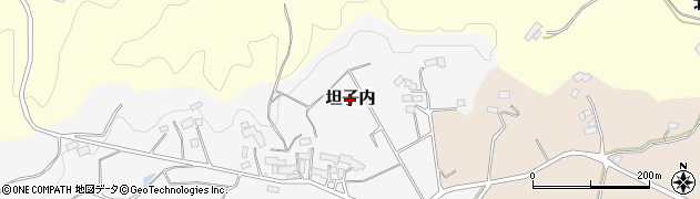 福島県二本松市坦子内周辺の地図