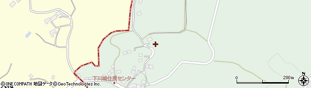 福島県二本松市下川崎大中地21周辺の地図