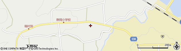 福島県西会津町（耶麻郡）群岡（荒田甲）周辺の地図