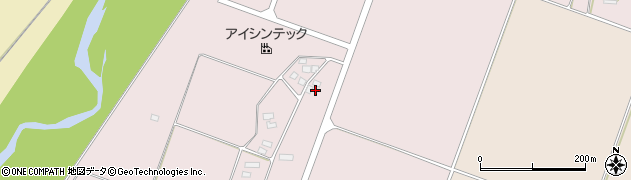福島県喜多方市豊川町米室柳原88周辺の地図