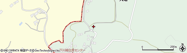 福島県二本松市下川崎大中地25周辺の地図