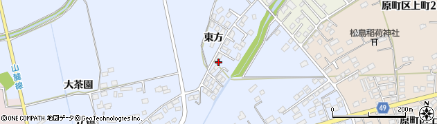 福島県南相馬市原町区大木戸（東方）周辺の地図