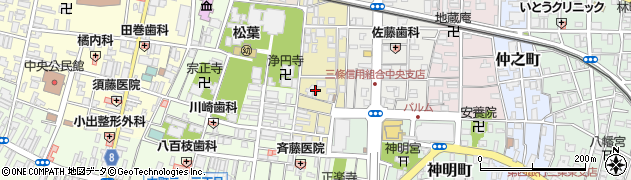 磯汐寿司周辺の地図