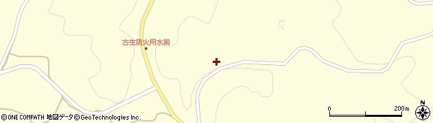 福島県二本松市木幡黒木内周辺の地図