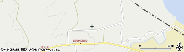 福島県西会津町（耶麻郡）群岡（外城甲）周辺の地図