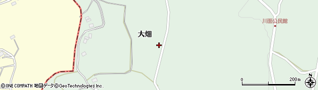 福島県二本松市下川崎（南峰山）周辺の地図