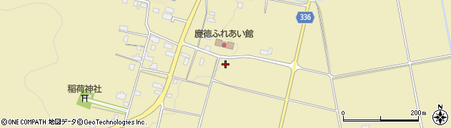 福島県喜多方市慶徳町豊岡（上江）周辺の地図