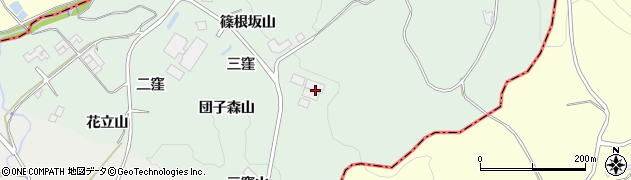 福島県二本松市下川崎篠根坂山20周辺の地図