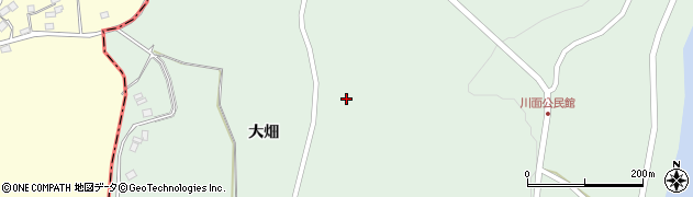福島県二本松市下川崎（月宮山）周辺の地図