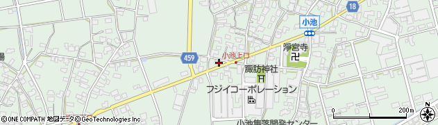 新潟県燕市小池256周辺の地図