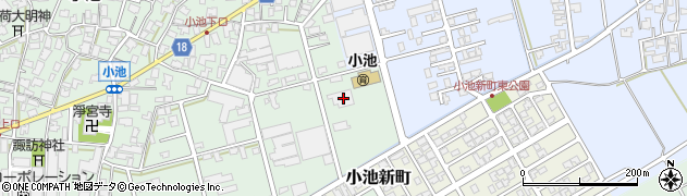 新潟県燕市小池1593周辺の地図