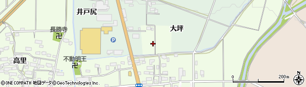福島県喜多方市豊川町高堂太（堂畑）周辺の地図