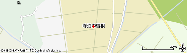 新潟県長岡市寺泊中曽根周辺の地図