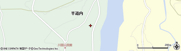 福島県二本松市下川崎（上台）周辺の地図