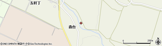 福島県喜多方市熊倉町雄国中曽根丁周辺の地図