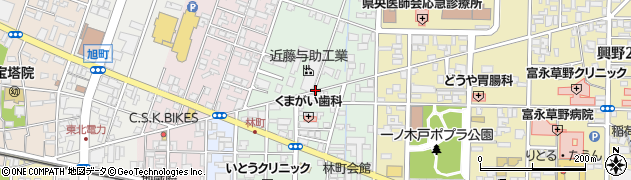 新潟県三条市林町周辺の地図