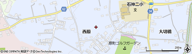 福島県南相馬市原町区大木戸（西原）周辺の地図