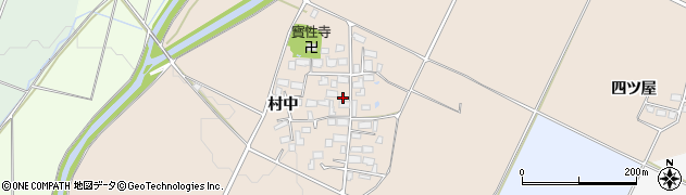 福島県喜多方市関柴町豊芦村中周辺の地図