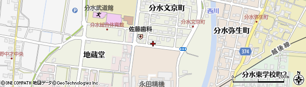 新潟県燕市分水文京町137周辺の地図