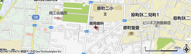 森岡歯科医院周辺の地図