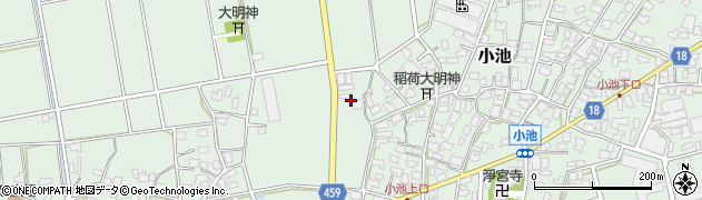 新潟県燕市小池7781周辺の地図