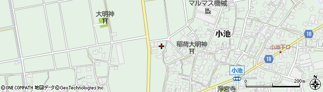 新潟県燕市小池4354周辺の地図