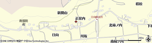 福島県二本松市渋川正房内37周辺の地図