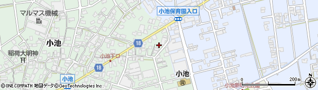 新潟県燕市小池2821周辺の地図