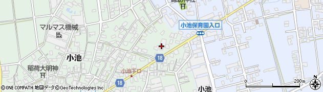 新潟県燕市小池2852周辺の地図