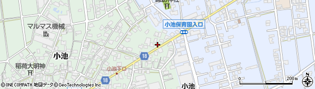 新潟県燕市小池2840周辺の地図