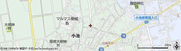 新潟県燕市小池5455周辺の地図