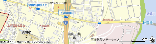 新潟県三条市上須頃207周辺の地図