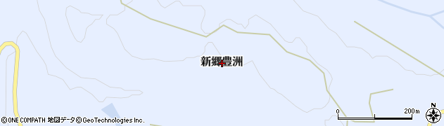 福島県耶麻郡西会津町新郷大字豊洲周辺の地図