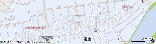 新潟県燕市道金周辺の地図