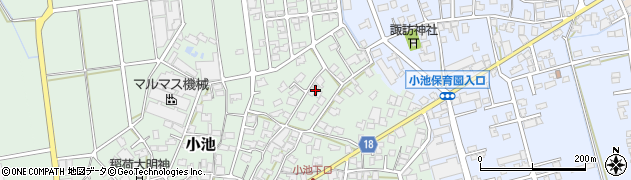新潟県燕市小池5484周辺の地図